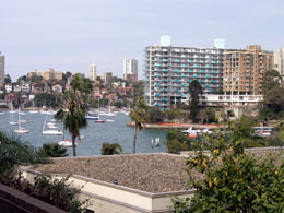 Elizabeth Bay in Sydney